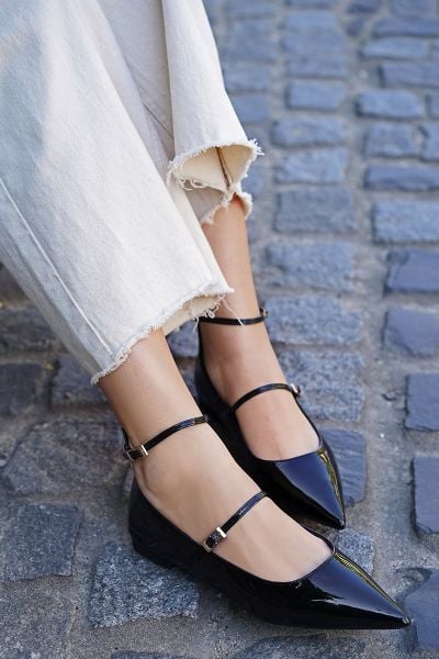 Černé balerínky Luisa